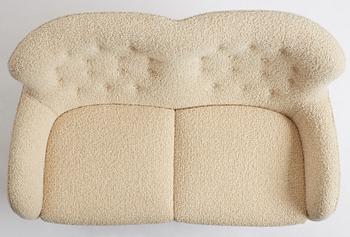 Frits Schlegel, "Love seat" soffa, Fritz Hansen, Danmark 1940-50-tal.
