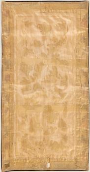 Seven Chinese textiles, 20th century.