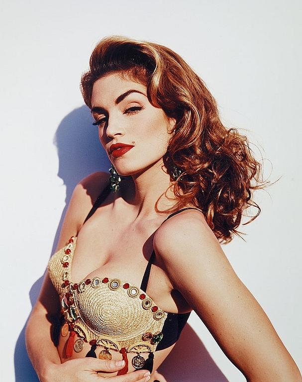MICHEL COMTE, photograph,"Cindy Crawford, Vanity Fair Magazine 1992".
