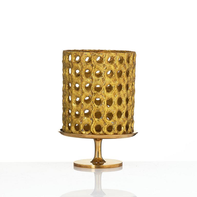 Pierre Forssell, ljuslykta, Skultuna, 1988.