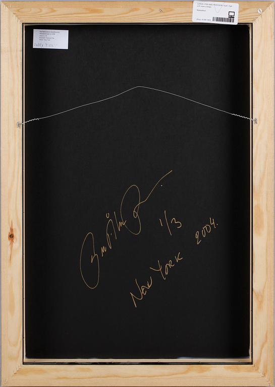 PER-ÅKE PERSSON, tryck. Sign och numr 1/3 á tergo.