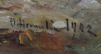 OLOF HERMELIN, olja på duk, sign o dat 1902.