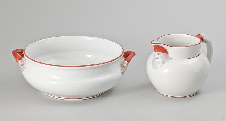 PARTI PORSLIN, 2 delar. Rörstrand. 1900-tal.