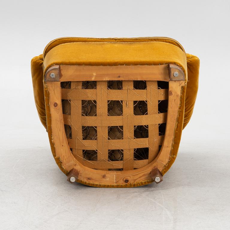 A generous Scandinavian Modern armchair, 1930's/40's.