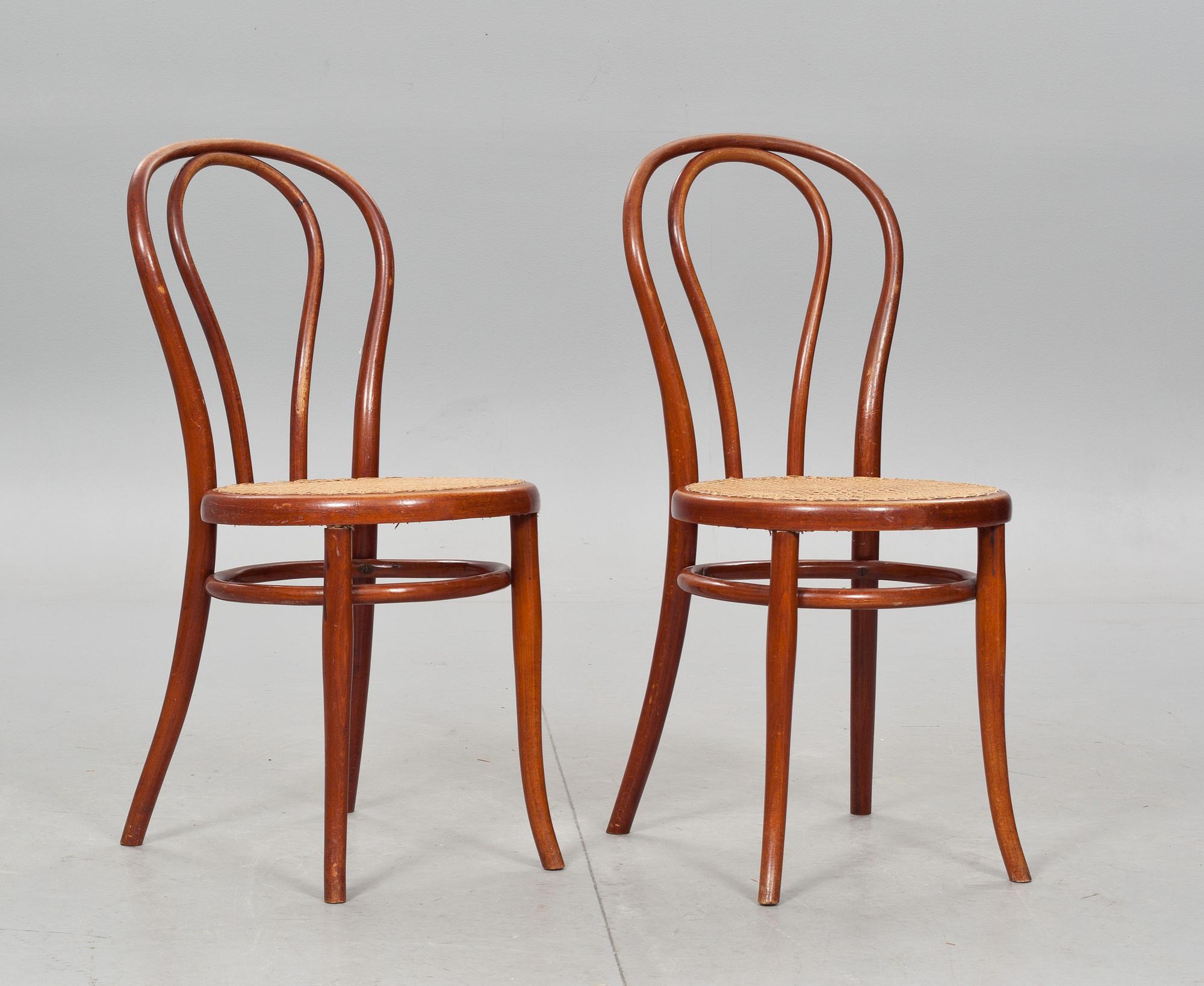 STOLAR, 2 st, Thonet, 1800-talets slut.