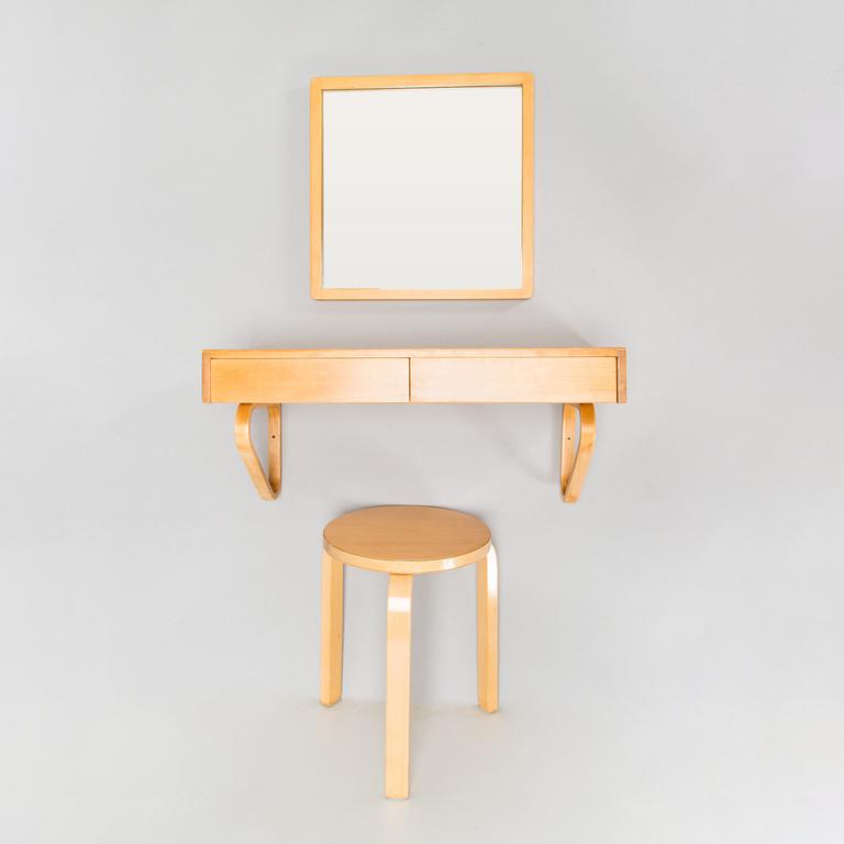 Alvar Aalto, tamburmöbler, 3 st för Artek 1950-tal och senare.