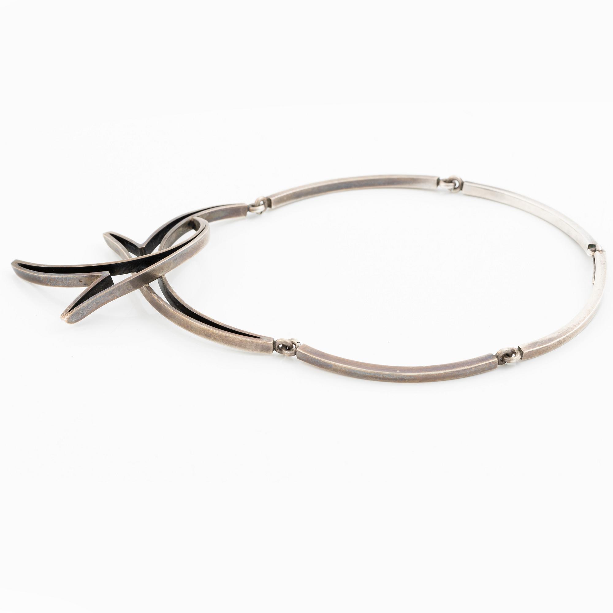 Necklace Jörn Jacobsen, G Kaplan, silver.