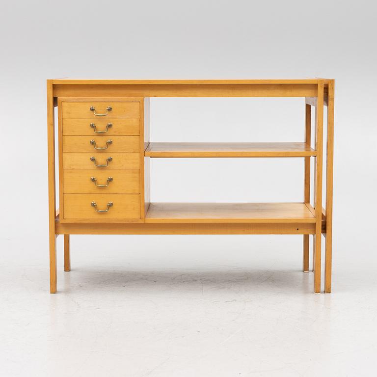Side table, executed by cabinetmaker Torsten Schollin, mid-20th century.