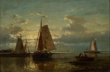 Abraham I Hulk, tillskriven,  Segelbåtar.