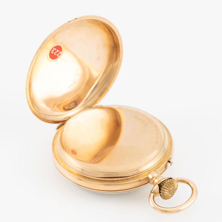 Halda, fickur, 49 mm.