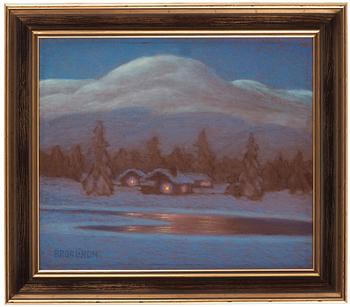 Bror Lindh, A winter's night.