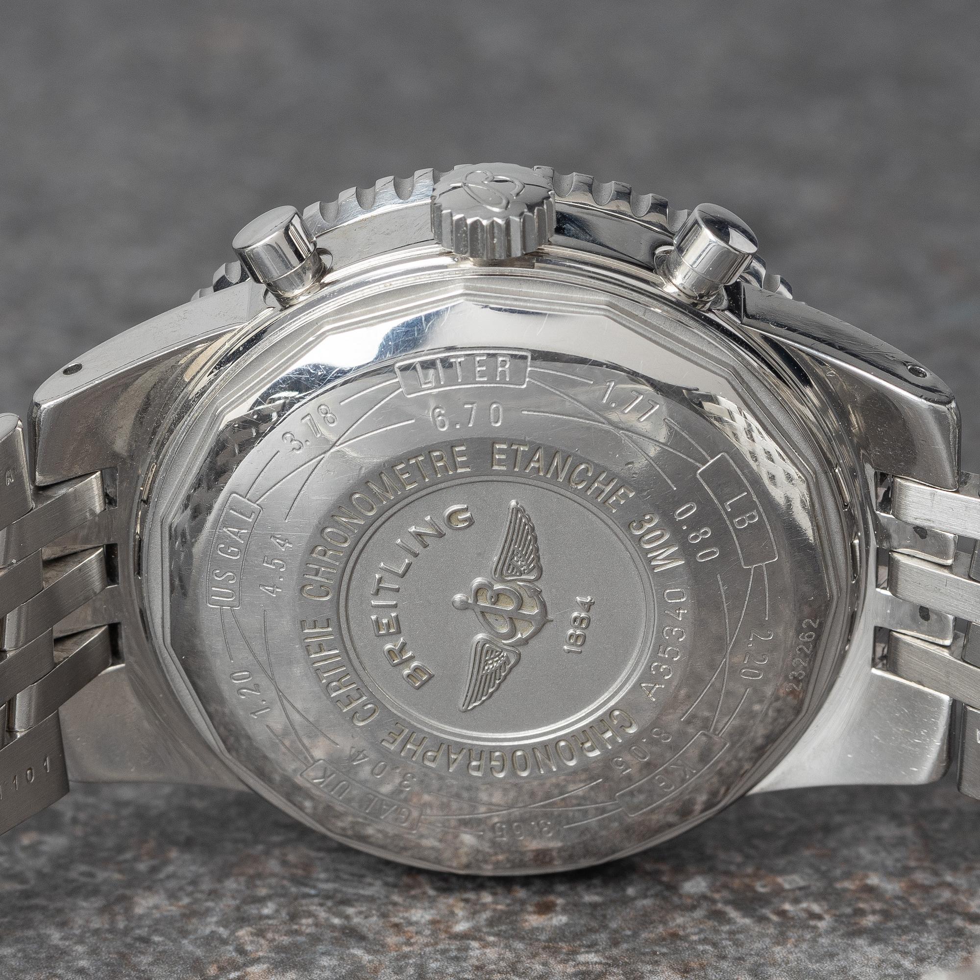 Breitling, Navitimer Heritage, kronografi, rannekello, 43 mm.