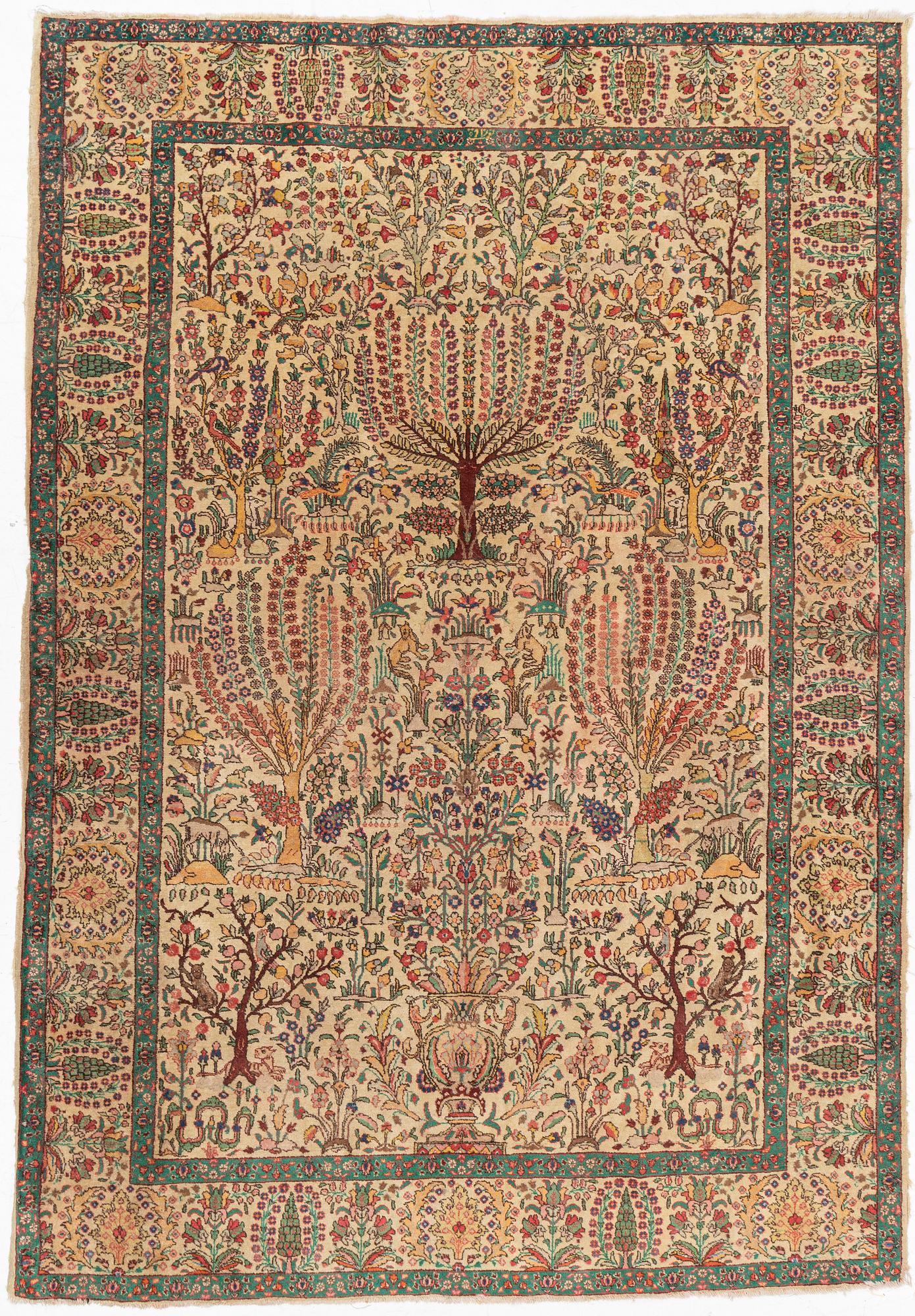 Matta, semiantik Täbris, Nordvästra Persien, ca 285 x 196 cm.