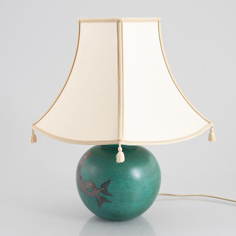 Wilhelm Kåge, an 'Argenta' table lamp, Gustavsberg.