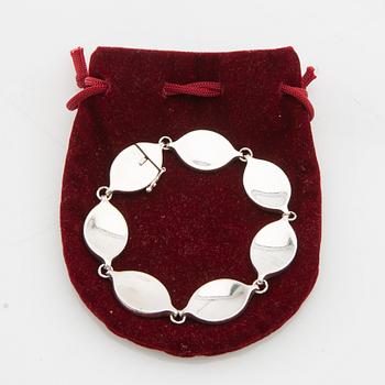 Georg Jensen, Bracelet model no. 171, sterling silver, Denmark.