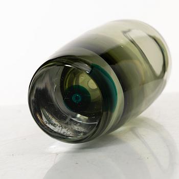 Saara Hopea, a 'Bubble' glass vase, Nuutajärvi Notsjö, Finland 1957.