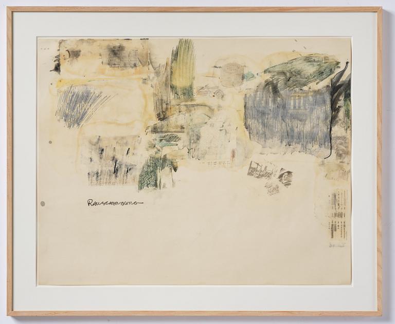 Robert Rauschenberg, "Untitled".