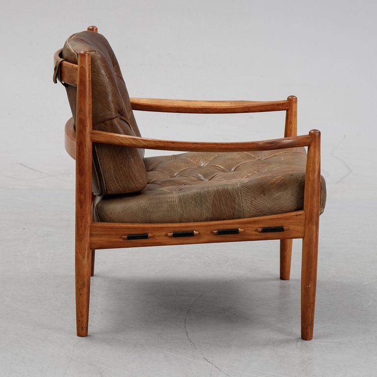 A lazy chair "Läckö" by Ingemar Thillmark for OPE-möbler, 1960s.