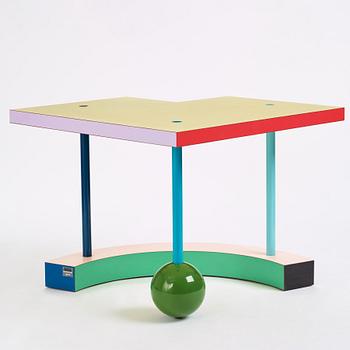 Peter Shire, a "Hollywood" occasional table, Memphis, Italy, post 1983.