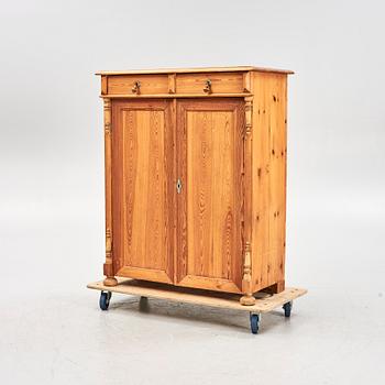 A pine sideboard, circa 1900.