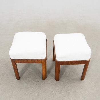 Pallar, ett par, Art Deco, 1900-talets första hälft.