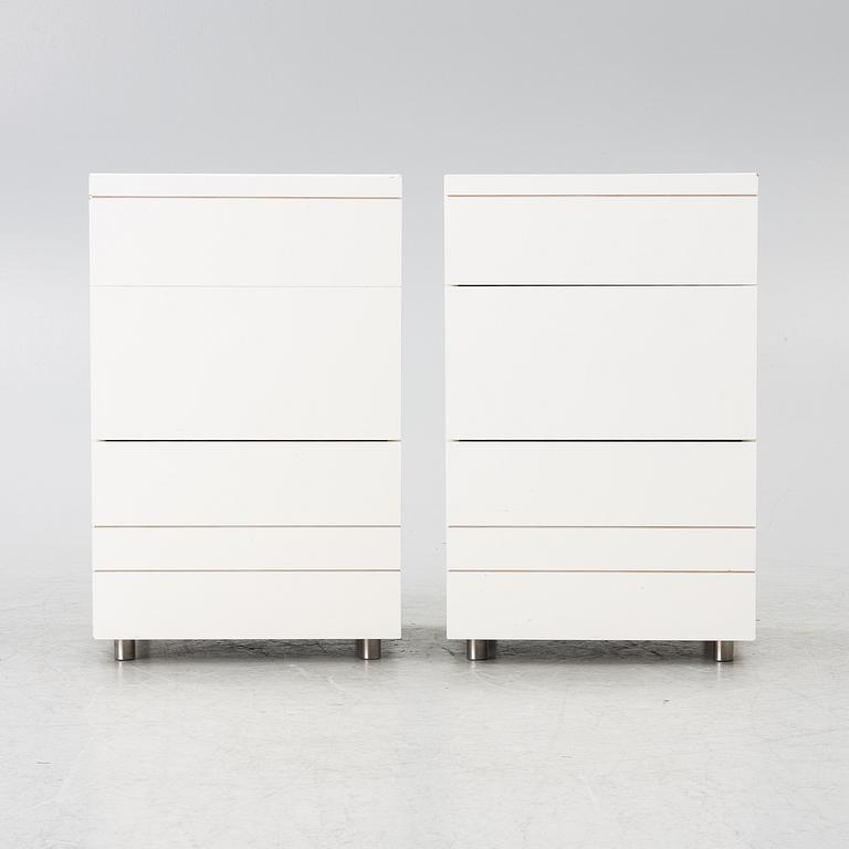 Claesson Koivisto Rune, Bedside tables, a pair, "Rand R40/3", Asplund.