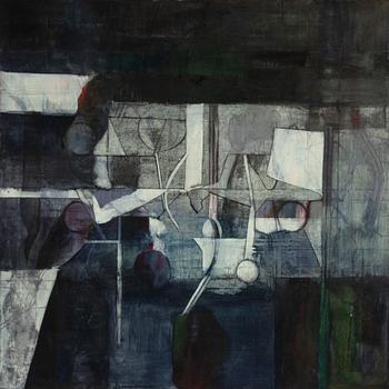 Anders Österlin, olja på duk, signerad och daterad 1965.