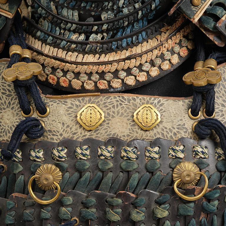 A Japanese Do-Maru Suit of Armor, Edo Period.