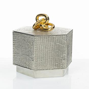 Estrid Ericson, a pewter box, "Panama", Svenskt Tenn.