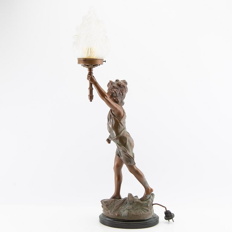 Bordslampa tidigt 1900-tal.