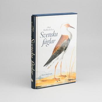 OLOF RUDBECK D.Y., "Svenska fåglar" bok + planschverk.
