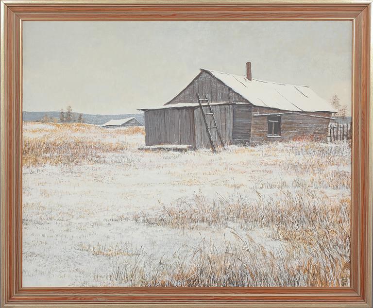ALEXANDRE YELAGIN, olja på duk, monogramsignerad.