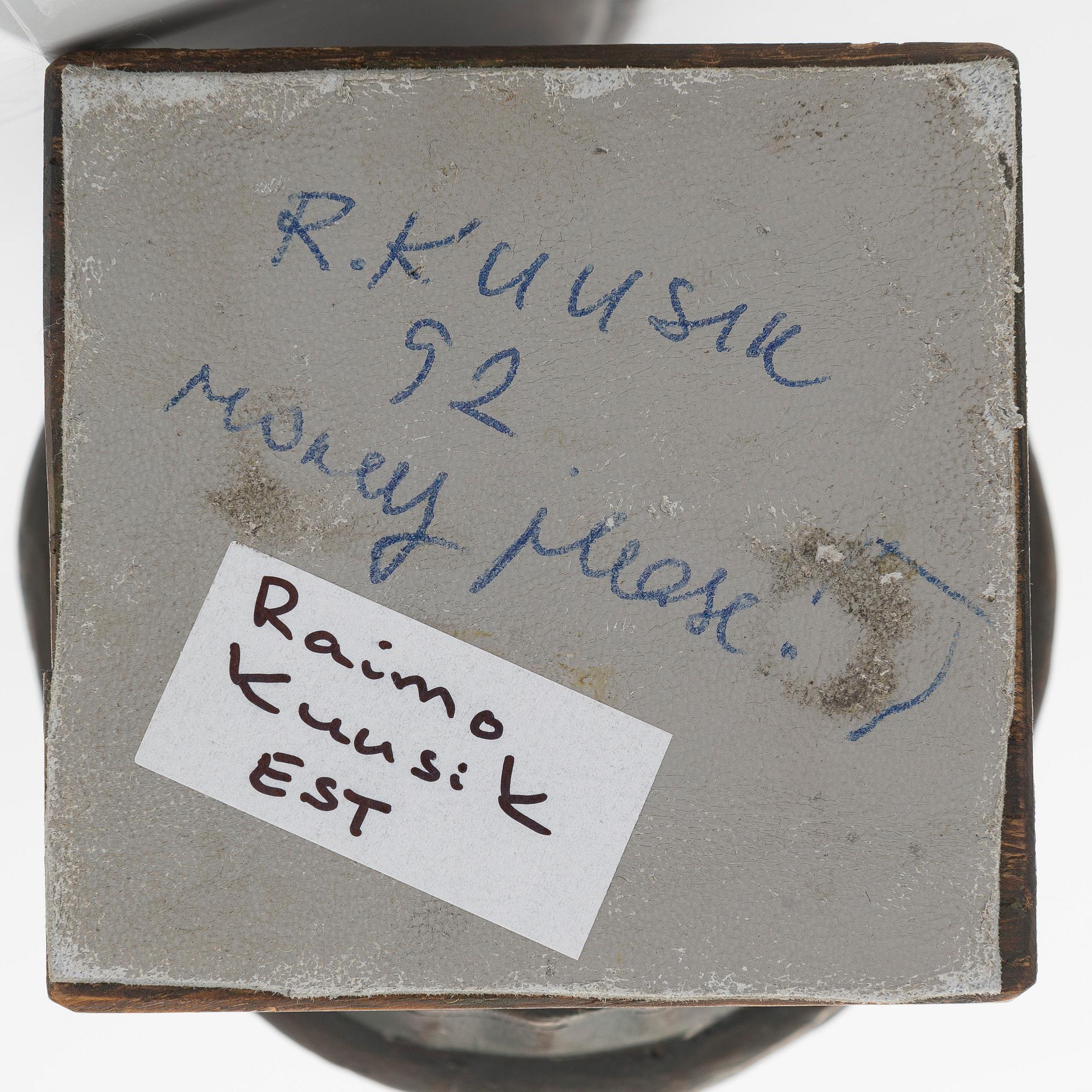 Raimo Kuusik, "Money Please".