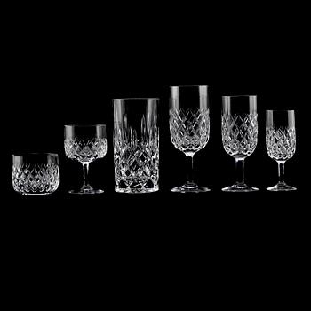 SERVISGLAS, 29 + 4 delar, 1900-talets andra hälft.
