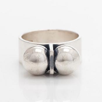 Elis Kauppi, ring, silver, Kupittaan Kulta, Åbo 1964.