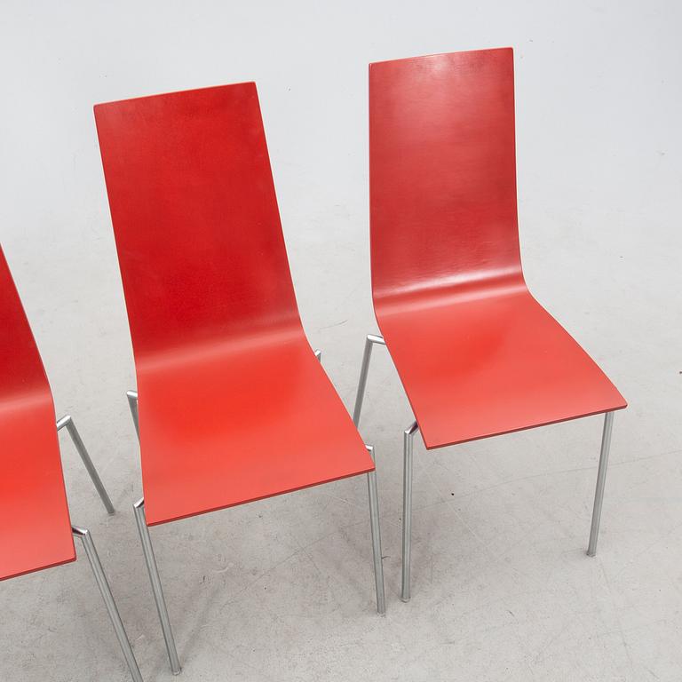 A set of four 'Cobra' chairs by Mattias Ljungren for Källemo.