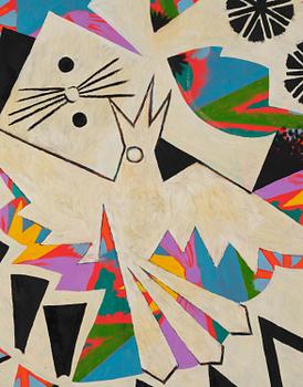 Olle Kåks, 'Spiral – Cat and Bird'.
