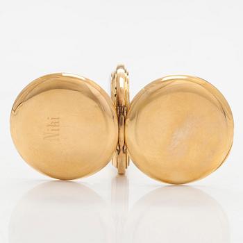 Longines, pocket watch, hunter, 50.5 mm.