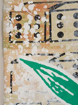 Donald Baechler, Untitled (Flower).