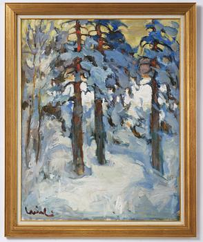 Olavi Laine, Winter landscape.