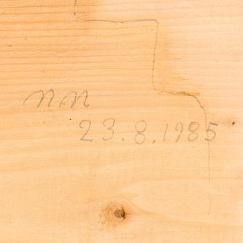 Matti Martikka, Armchair, signed MM 23.8 1985.
