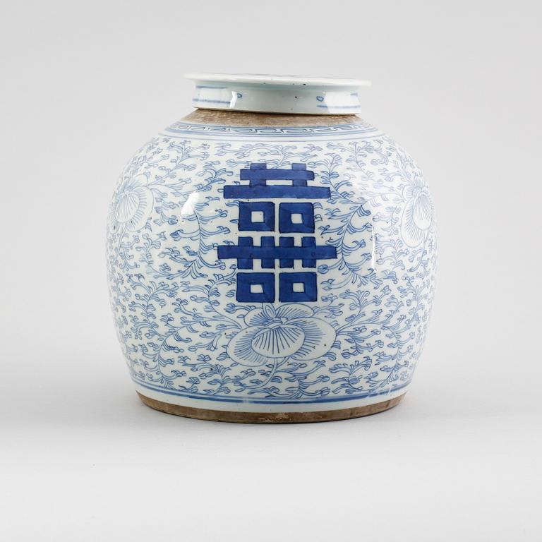 BOJAN MED LOCK, porslin, Kina, 1800-tal.