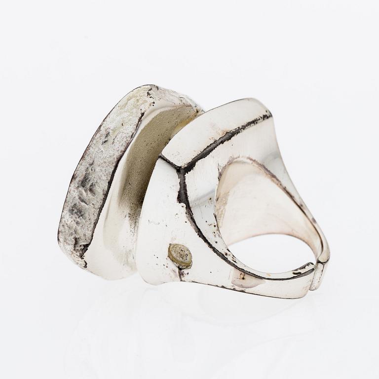 POUL HAVGAARD, RINGAR, 4 st. sterling silver, bl. a. New Born, Wild Rose, Isolation, Lapponia 1970-tal.