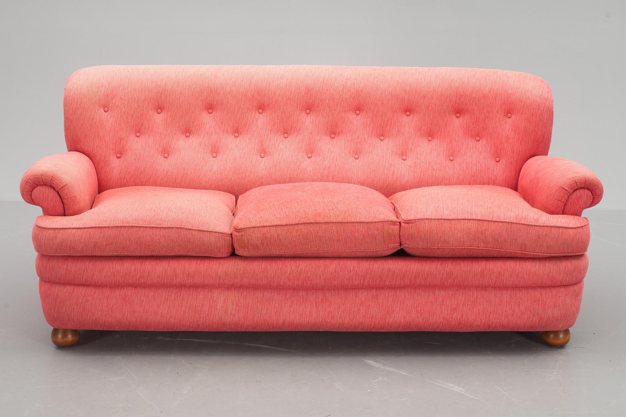 SOFFA, modell 678, Josef Frank för Firma Svenskt Tenn.