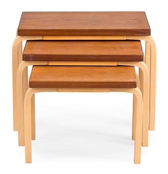 8. Alvar Aalto, SERIEBORD 88, 3 DELAR.