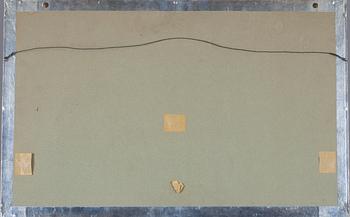 SOLFJÄDER I RAM, 1800-tal.