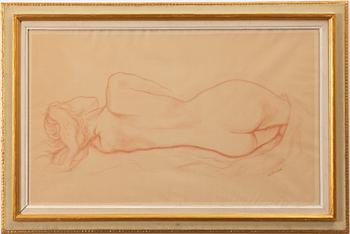 Oscar Antonsson, Study of a model.