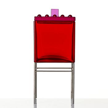 Markku Salo, skulptur, formpressat glas, Nuutajärvi Notsjö, Finland, 1996.