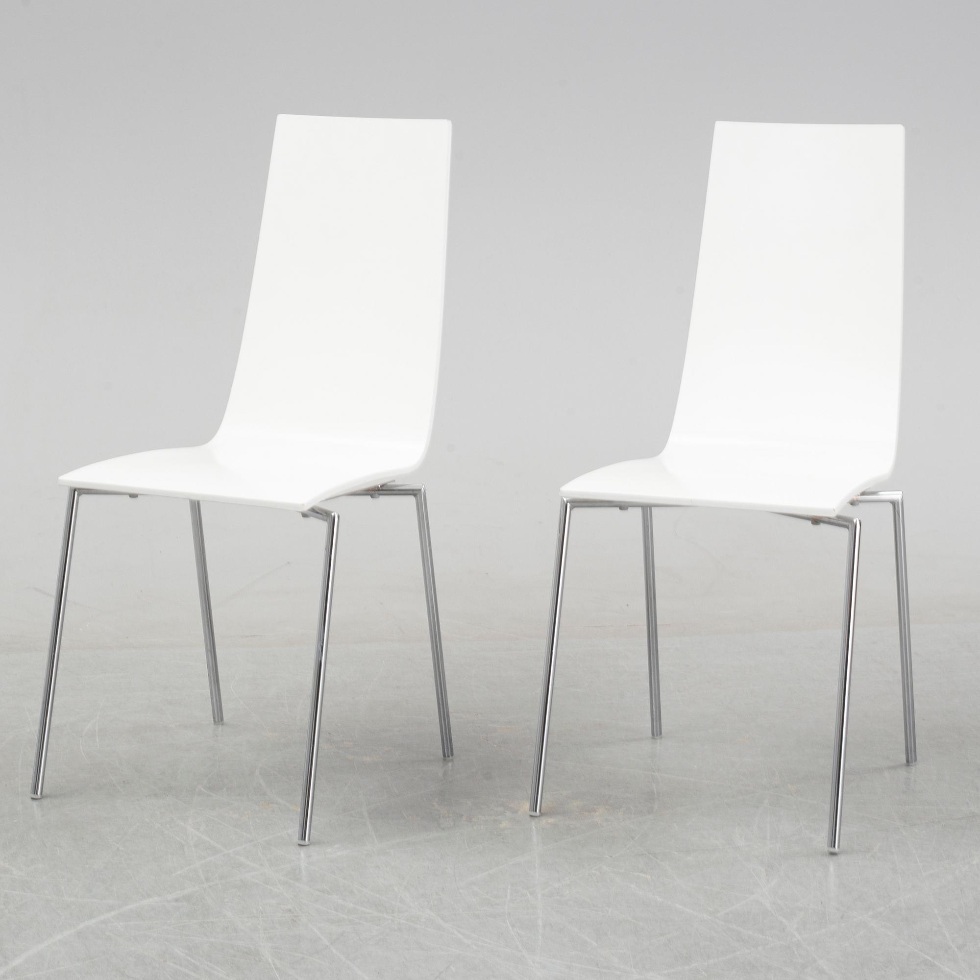 A set of eight 'Cobra' chairs by Mattias Ljungren for Källemo.