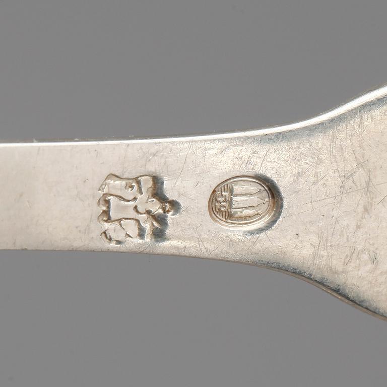 PARTI SILVER, bland annat GAB, Stockholm, 1903. Totalvikt ca 468 gram.